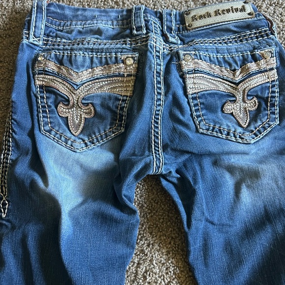 Rock revival sorrel capri jeans size 27 - Picture 4 of 7